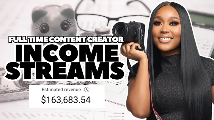 How I Make Money as a Full-Time Content Creator & Influencer | My Income Streams