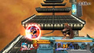 [SSB4] First Ever Leaf Shield KO