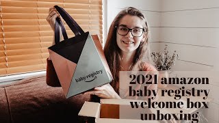 2021 Amazon Baby Registry Welcome Box Unboxing | What's in this years box?