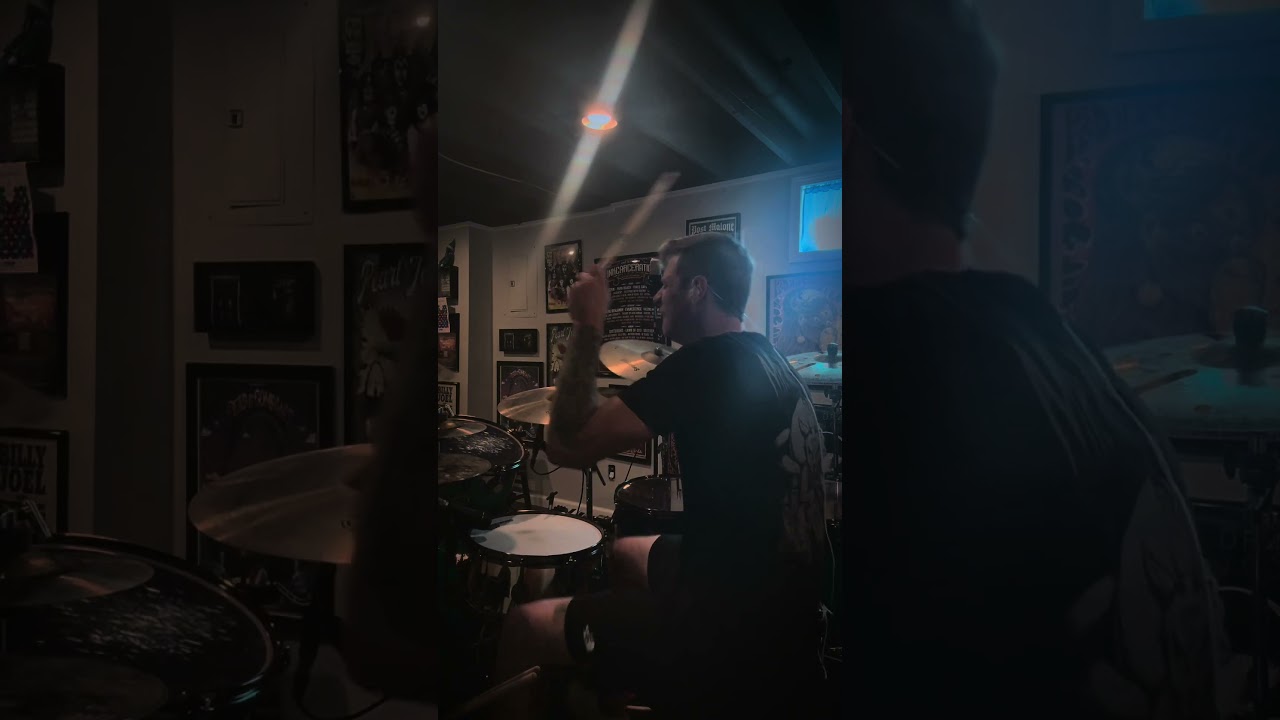 Drum Cam - Hillhaven | Shadow #hardrock #metalcore #newrockband #drummer