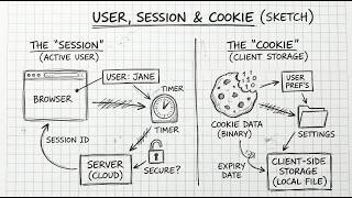 Why Websites Never Forget You 🍪 Session vs Cookie #shorts