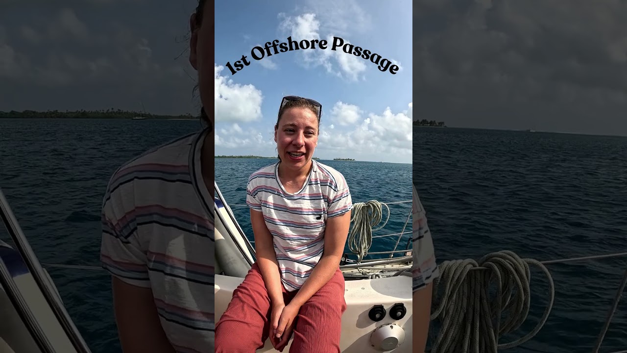 ⁣Rough seas - Helming in big waves - Starry night it was amazing - Trans Caribe 600