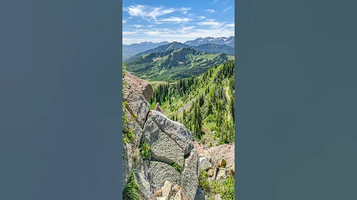 View from Clayton Peak Looking Out Over Brighton S...