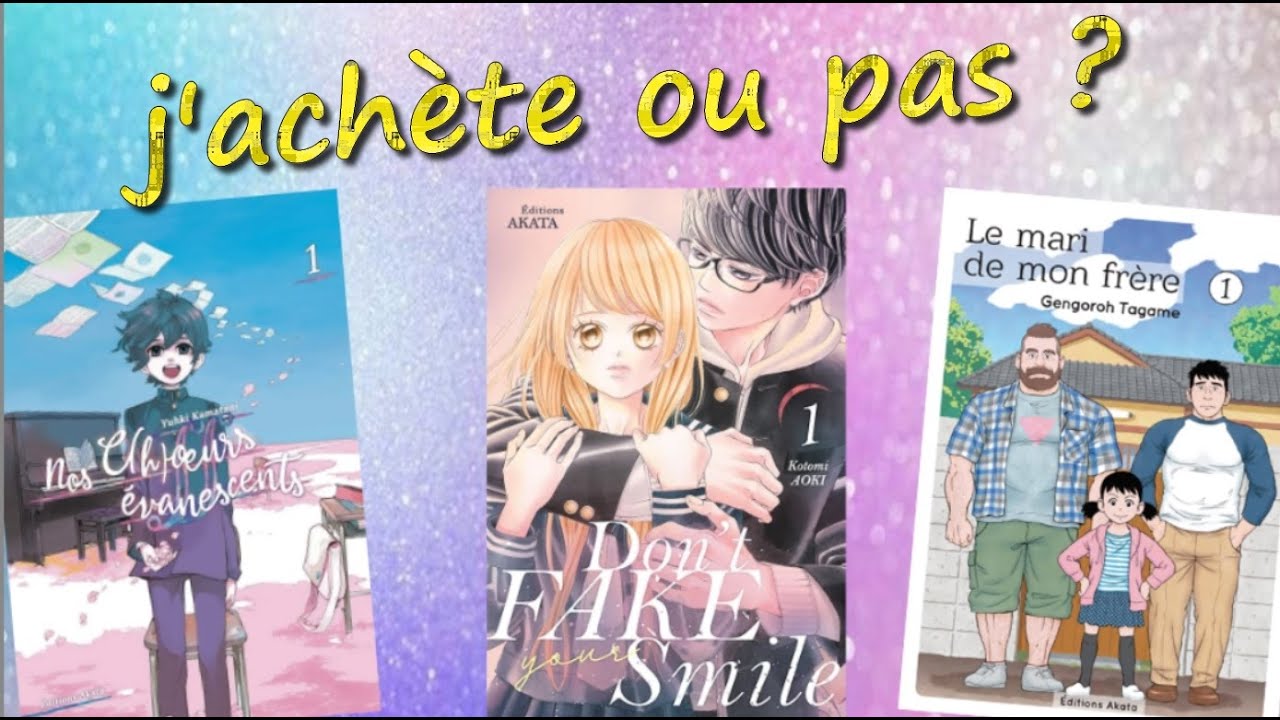 #20 Extrait manga : Nos c(h)oeurs évanescents, Our Colorful Days, Don't ...