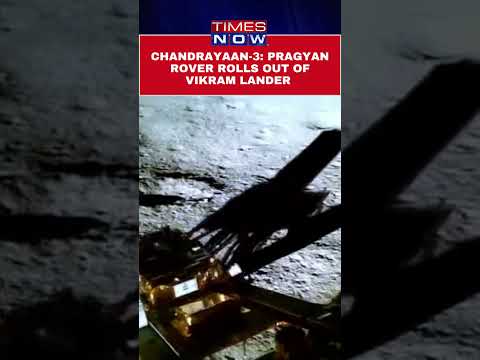 Pragyan Rover Rolls