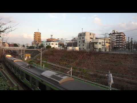 E２３１系５００代山手線　さよならヘッドマーク付き