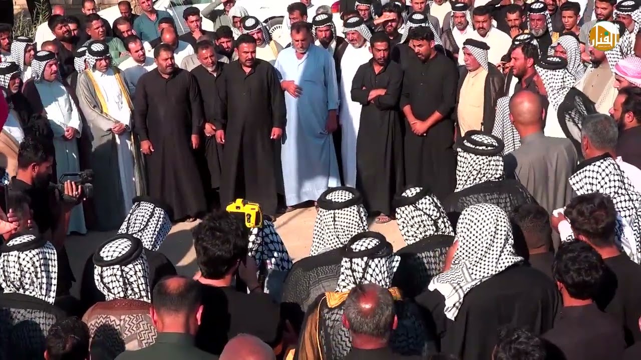 هوسات تشييع المرحوم الشيخ عباس علي منشد عوده ال منشد سوق الشيوخ