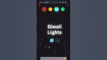 Diwali Light animation in website using CSS and JavaScript. #css #javascript #animation