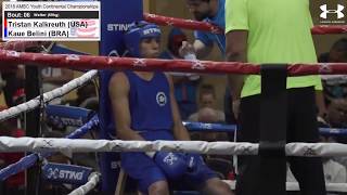 'Baby Bull' Belini (BRA) vs Tristan Kalkreuth (USA) - 2018 AMBC Youth