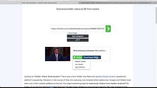Twitter Video Downloader - Download twitter videos & GIF from tweets screenshot 4