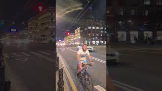 Night Nevsky Ave StPetersburg/ Ночной Невский Проспект Санкт-Петербург