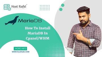 How to MariaDB install cPanel/WHM in Almalinux 8 | Host Rafel