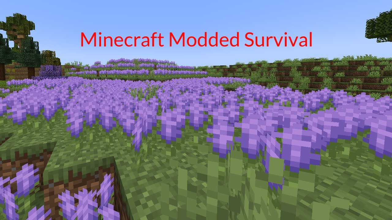 Modded Minecraft Survival Episode 1 - YouTube