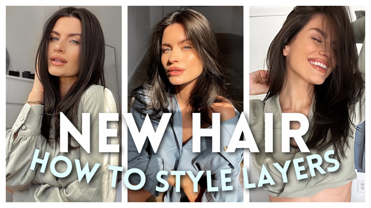 NEW HAIR + how to style layers 