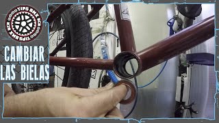 HOW TO CHANGE BMX CRANKS AND BOTTOM BRACKETS (MID CENTER) | BMX MECHANICS screenshot 4