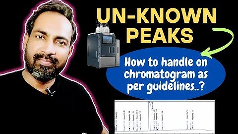 HOW TO HANDLE IMPURITIES ON HPLC CHROMATOGRAM |