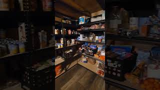 Functional pantry space! #alaska #offgrid #offgridliving #offroad