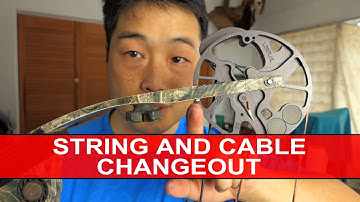 Strings and Cable Changeout for Compound Bow