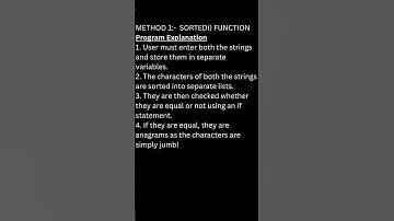 Python Program to Check if Two Strings are Anagram |Part-1 Explanation | CodingwithShameera