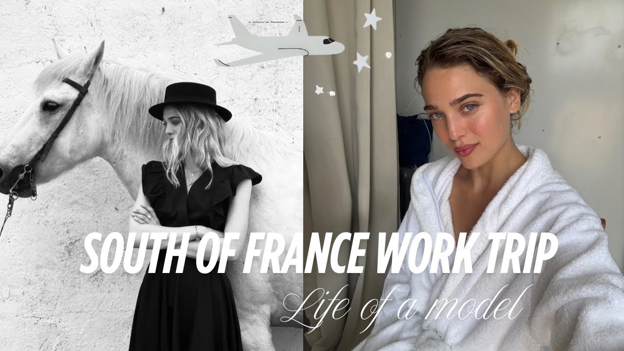 South of France work trip - special little friend - life of a model // Sophie Kern 💞🧸💭