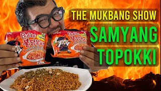How Topokki is the Samyang Topokki Chicken Flavour Spicy Noodle | The Mukbang Show