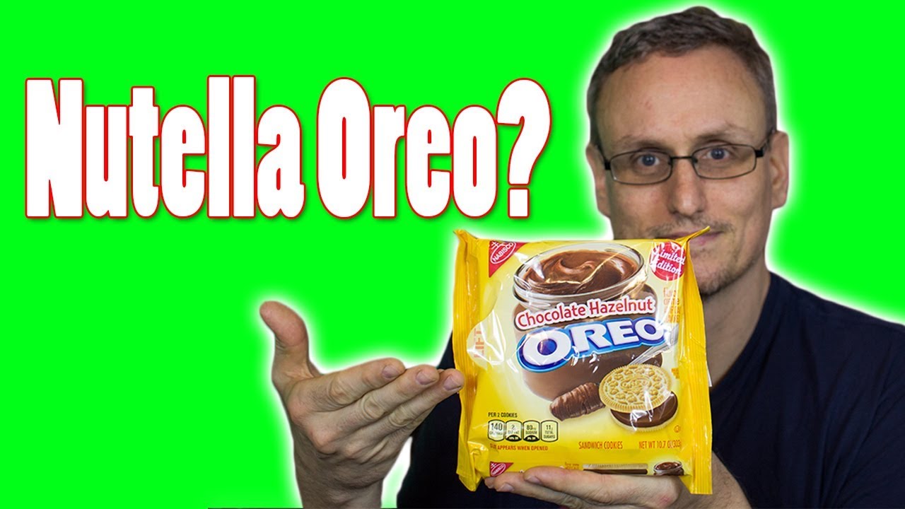 Chocolate Hazelnut Oreos Food Review YouTube