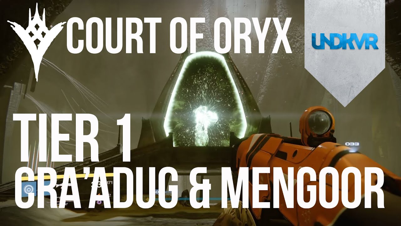 Destiny: Court of Oryx Tier 1 - Kill Cra'adug & Mengoor