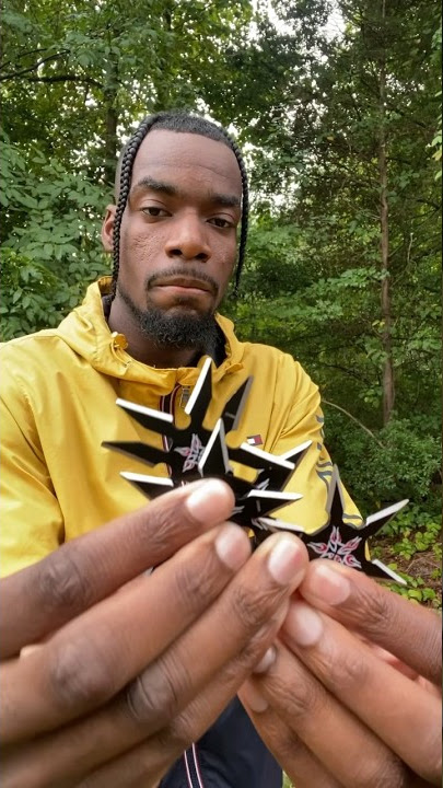 How To Throw Ninja Stars #howto #ninjastar #shortfeed #review