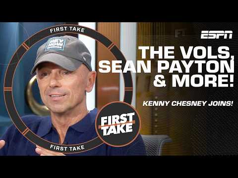 Kenny Chesney on Tennessee Volunteers fandom and relationship with Sean Payton 🏈 | First Take