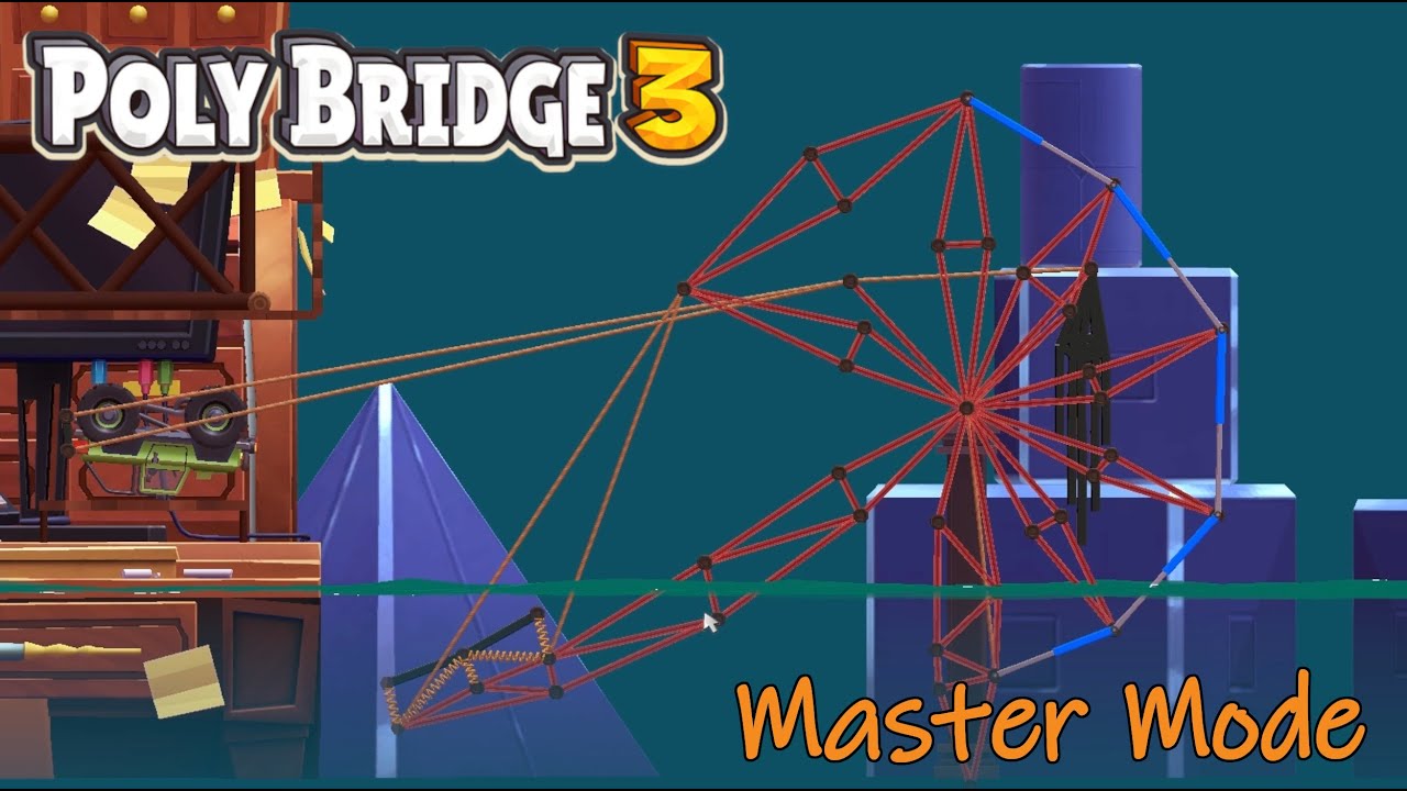 Polybridge Rail Poly Bridge 3 - MM - 134 - Monorail und dumme Idee - YouTube