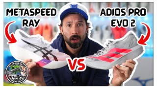 Download lagu ASICS Metaspeed Ray vs Adidas Adios Pro Evo 2 - LIGHTEST Supershoes EVER