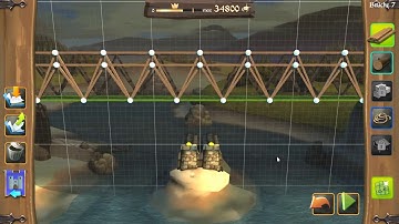 Bridge Constructor Medieval   Kampf Brücke 4-7   Fight Bridge 4-7