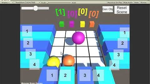 Push puzzle Game : A Unity Game prototype [Source in Github free]