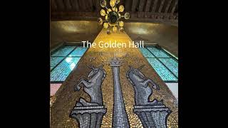 3009Tour #StockholmCityHall 🇸🇪 👑🏛️Inside the Blue Hall & Golden Mosaics of the Nobel Venue #Sweden