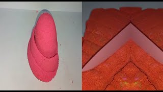 Very Satisfying and Relaxing Compilation 156 Kinetic Sand ASMR