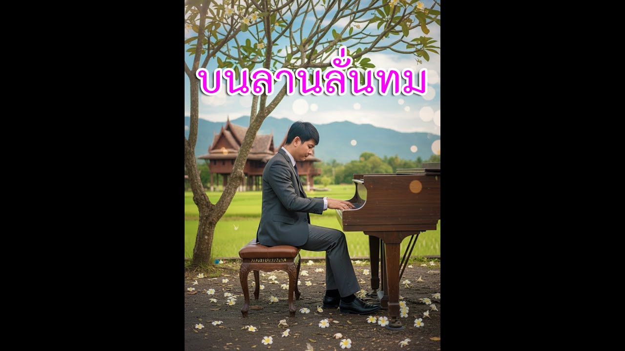 บนลานลั่นทม - เปียโนเพราะๆ - เปียโนบรรเลง - Piano Cover by  ธวัชชัย บุญช่วย Tawatchai Bunchuay