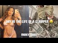 DAY IN THE LIFE OF STRIPPER 2 💃🏽 SPA DAY/ VSTEAM +MONEY COUNT 💖