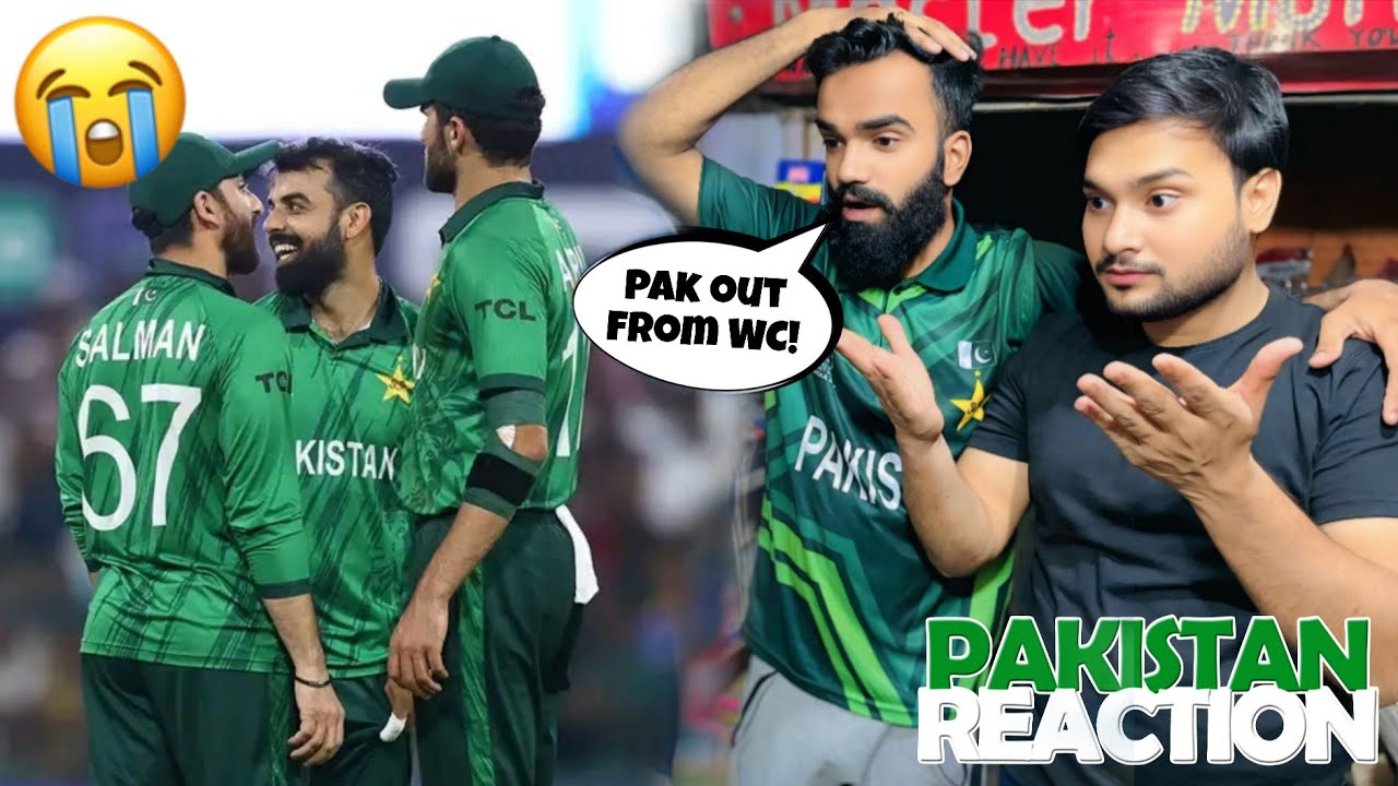 Pak Out from World Cup 😭 | Pak Public Reaction on Pak vs Sl | Youngsters Ki Vynz 
