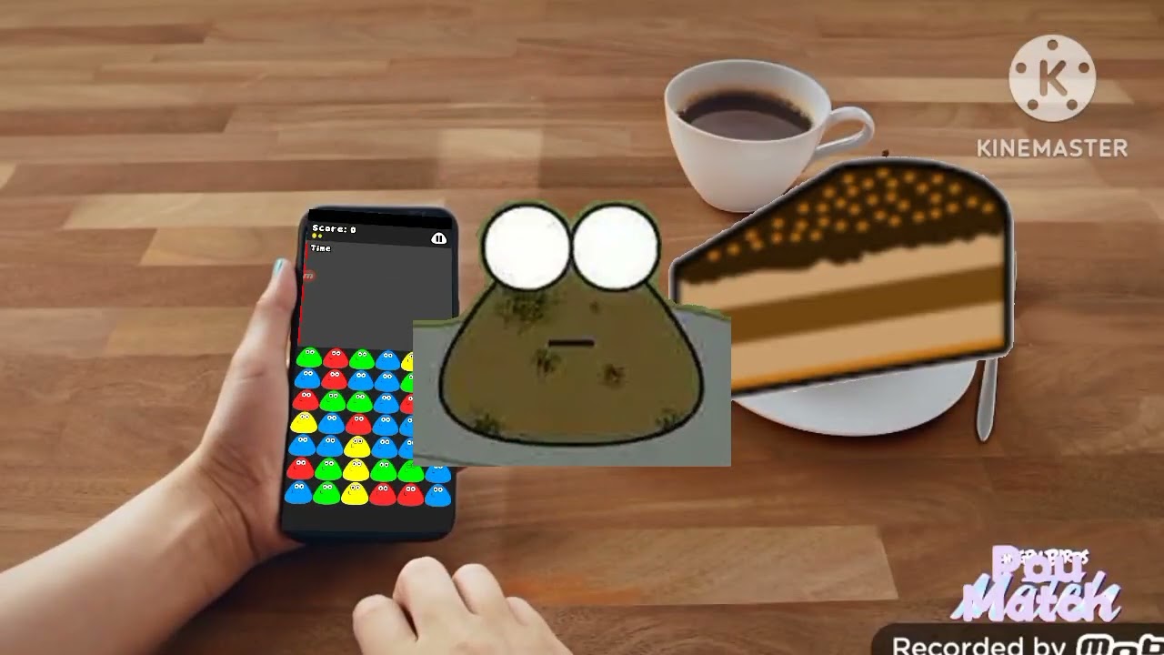 Pou Match | Evil Pou Vs Cake - Spring Special by Poukidscamp