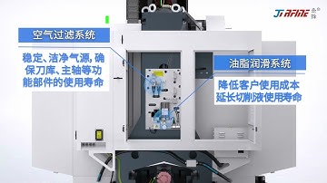 Vertical machining center V-13 3D video