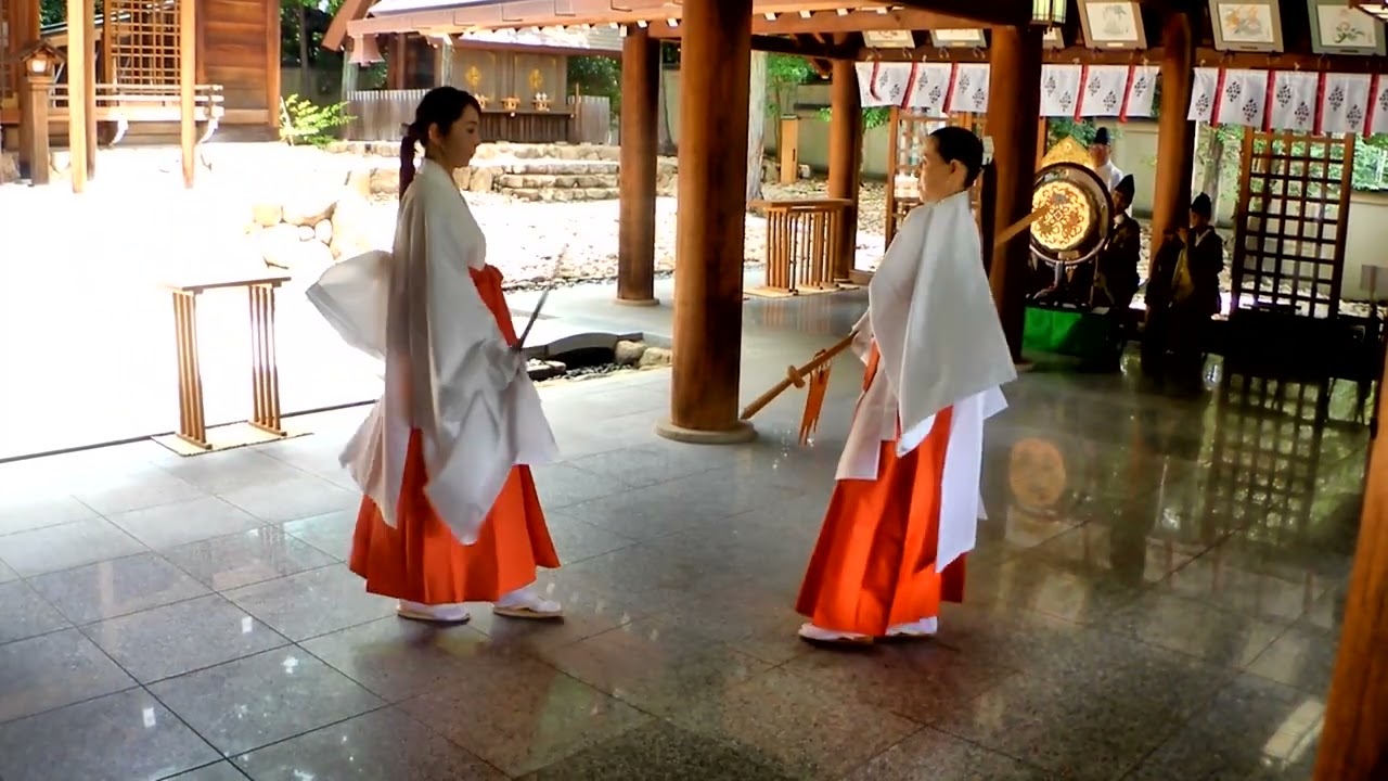 廣田神社・浪速神楽「鉾劔」 　Naniwa Kagura  （ Hirota Shrine, Hyogo ）