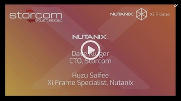 Deep Dive into Nutanix Xi Frame