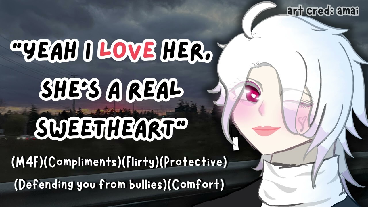 Overhearing the popular guy admit he loves you (M4F)(Friends to lovers)