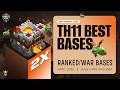 2 TH11 War &amp; Ranked Bases April 2026 | Clash Champs