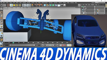 CINEMA 4D | DYNAMICS | CONNECTORS | CAR RIG | DOUBLE WISHBONE | TUTORIAL