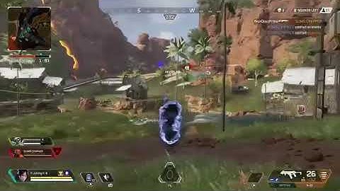 Apex legends Wraith portal, full squad wipe out!!