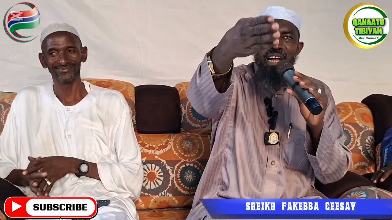 SHEIKH FAKEBBA FANDING CEESAY HAFIZAHOULLAH IMPORTANT MUHHADAR ISLAMIC 