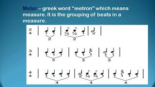 Rhythm, Notes and Rest Quarter 1 Week 1 Lesson
