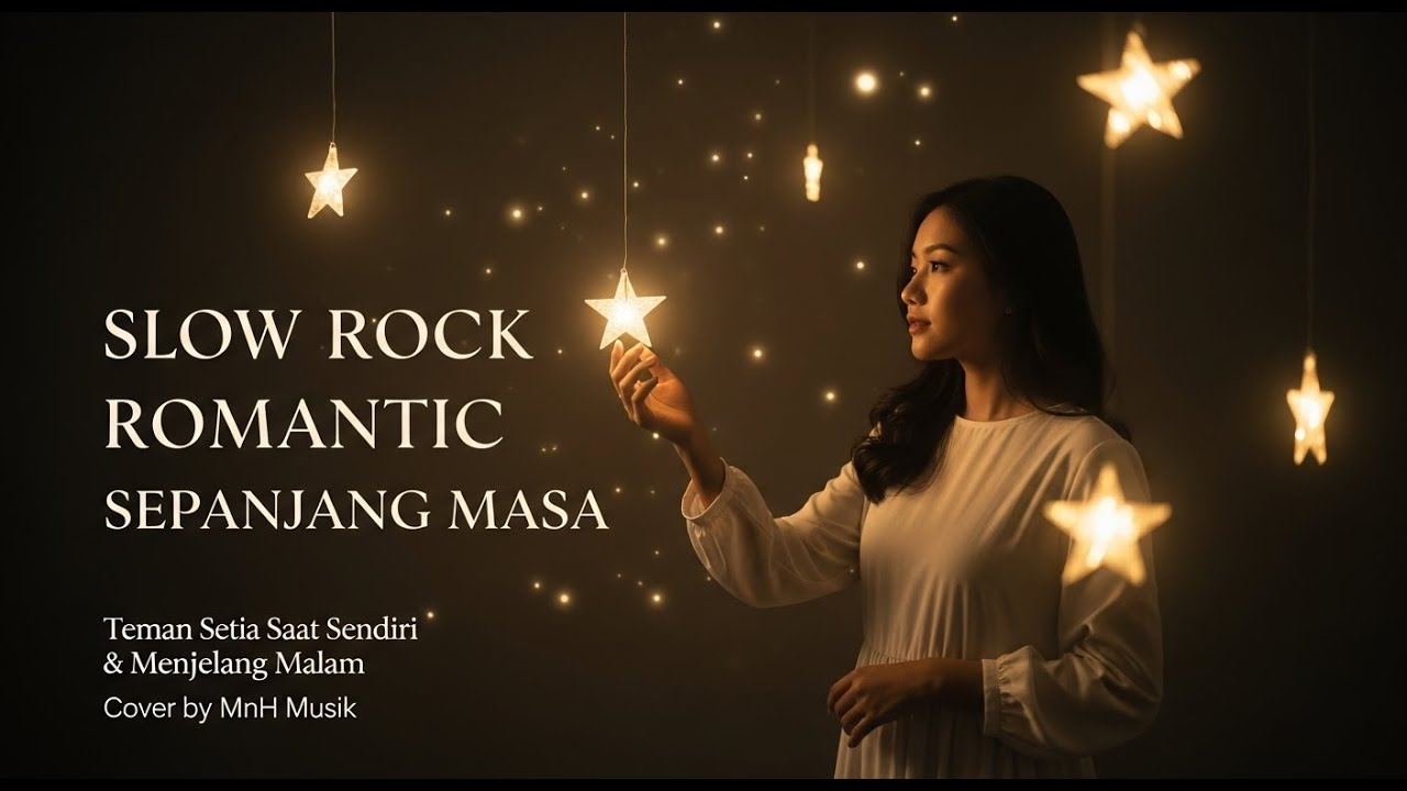 🎵 SLOW ROCK ROMANTIC SEPANJANG MASA 🎵Teman Setia Saat Sendiri & Menjelang Malam – Cover by MnH Musik