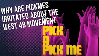 Why are Pickmes mad about the West 4B Movement? Someone smart please explain.